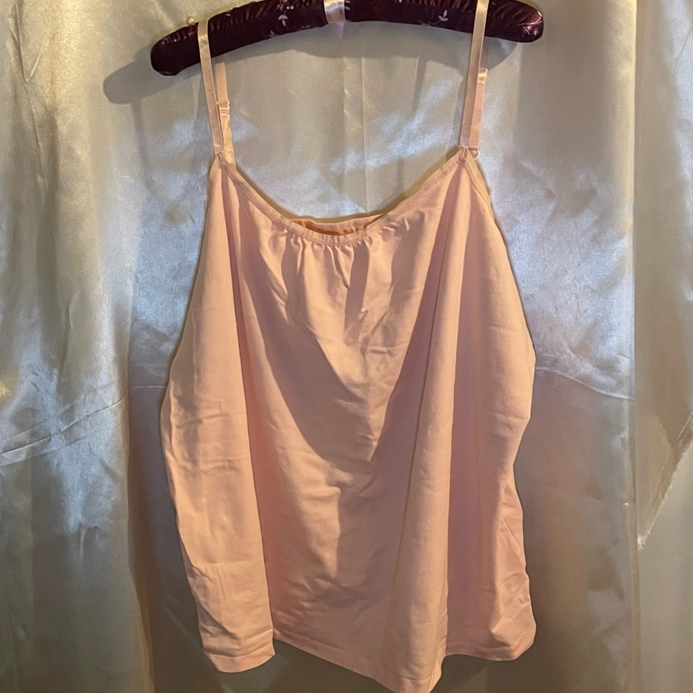 Lane Bryant Cozy Peachy-Pink Women's Camisole Plus Size 26/28